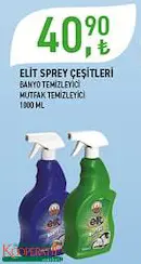 TARIM KREDİ BİRLİK ELİT SPREY ÇEŞİTLERİ 1000 ML